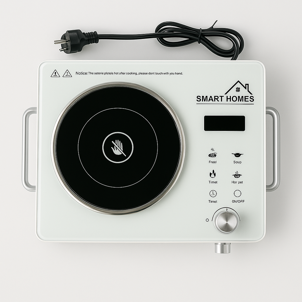 infrared cooker white