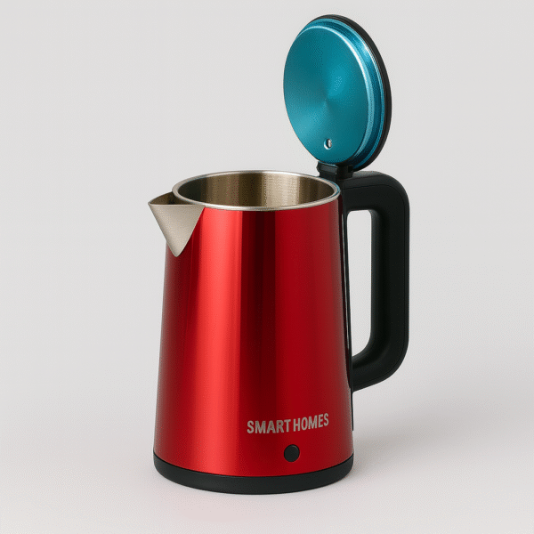 red electric kettle