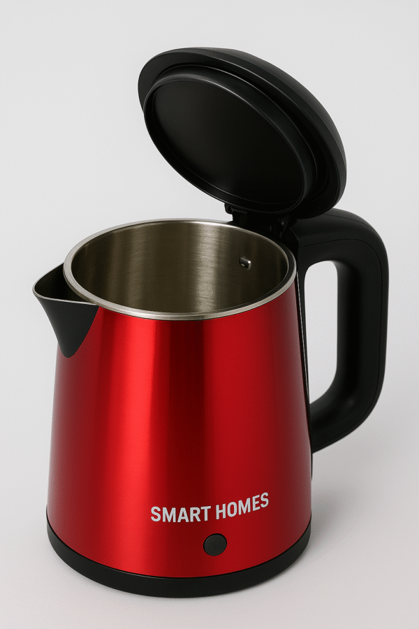 red electric kettle