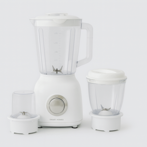 white blender complete